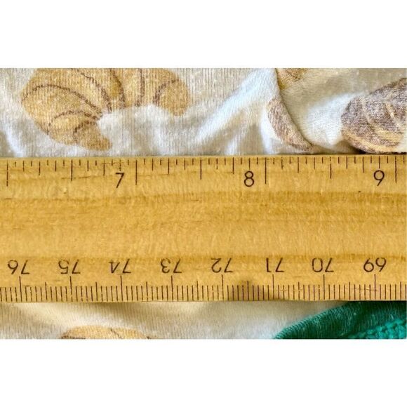 KicKee Pants Prints Bamboo & Natural Leopard & Croissants Footie with Snaps 9-12 - Picture 12 of 12